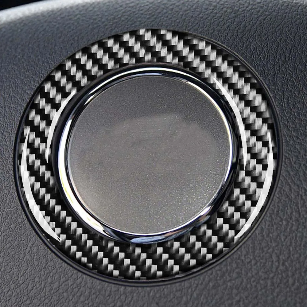 Внутренняя Накладка для рулевого колеса из углеродного волокна наклейка Jeep Grand