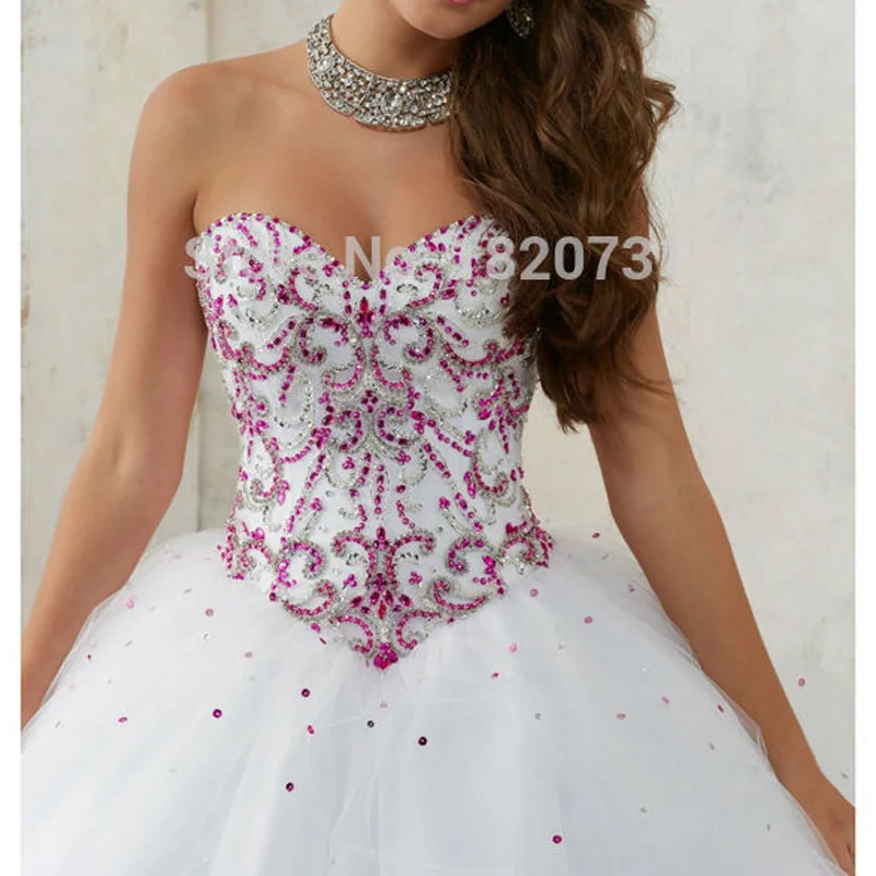 Женское Белое Бальное Платье без рукавов официальное платье на шнуровке модель 15