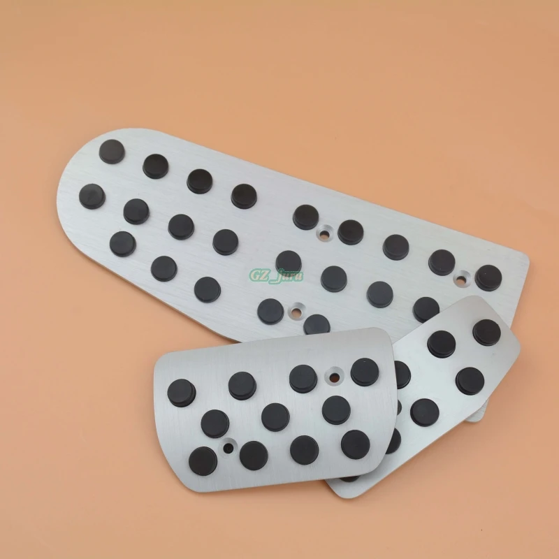 Car Accessories New Sport Aluminium Foot Pedal Rest Plate Speed MT/AT pads cover Stickers For Suzuki Swift 2006-2012 | Автомобили и