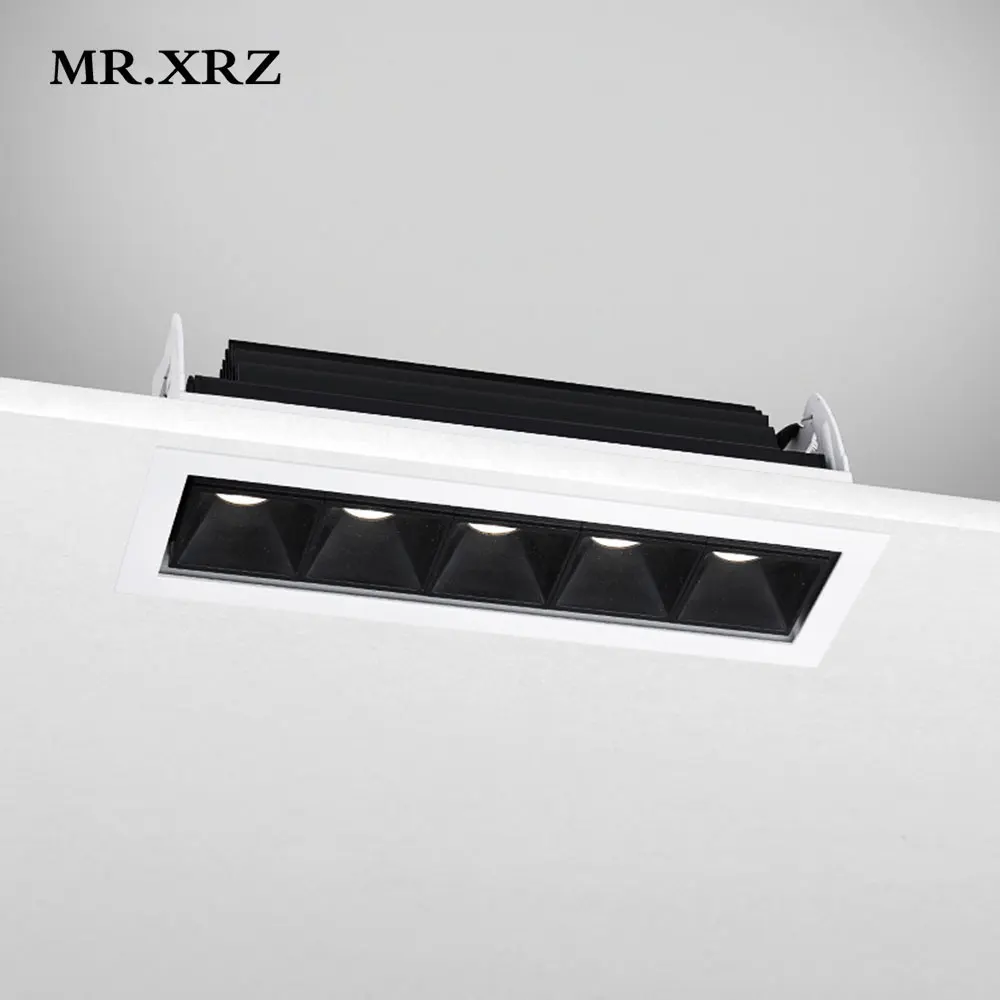 Встраиваемые потолочные светильники MR.XRZ 3 5 10 светодиодные точечные решетчатые 9