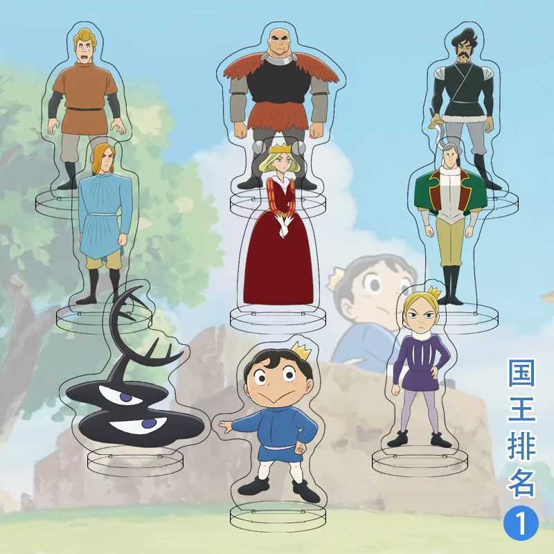 9 шт./компл. аниме рейтинг королей акриловая модель на подставке Poggi фигурка