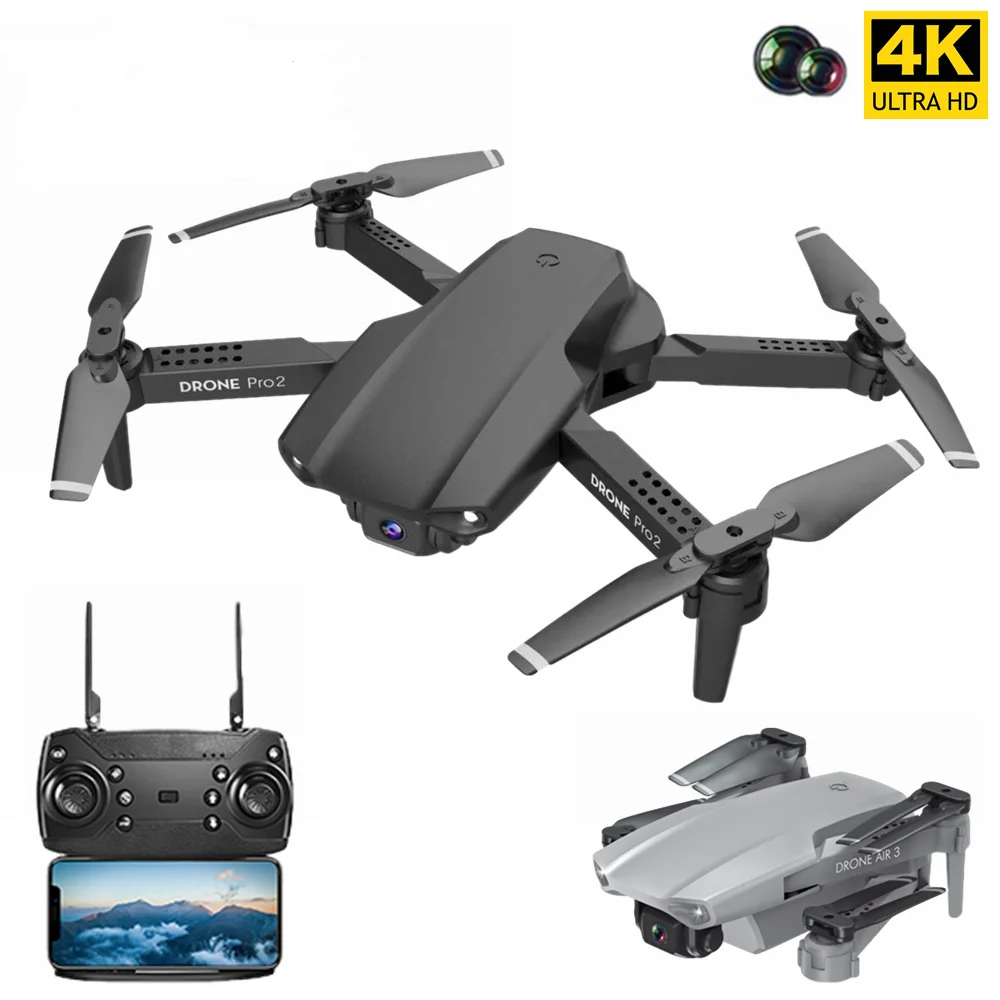 2020 Новый мини Дрон с Wi Fi FPV широкоугольный HD 4K двойная камера высокое удержание