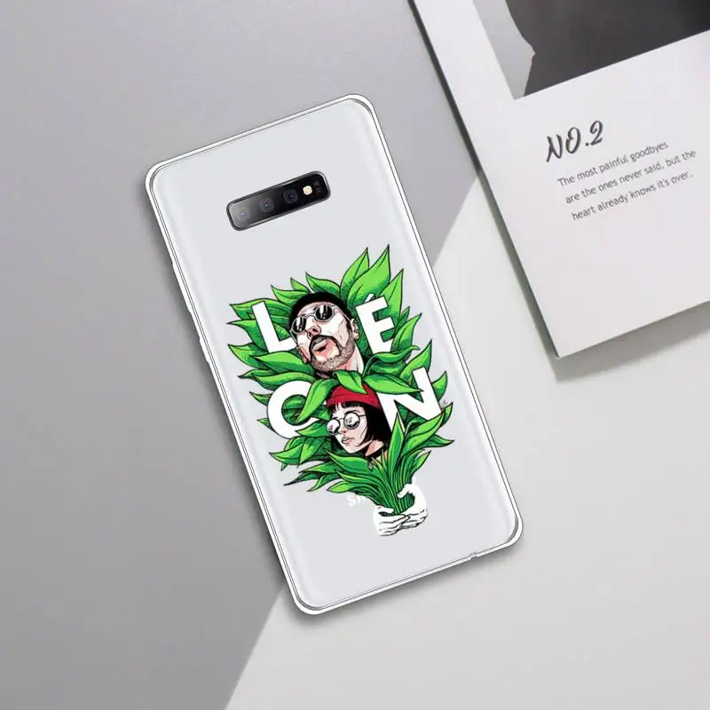 

Leon America movie Phone Case Transparent For Samsung Galaxy A 71 21s S note 8 9 10 plus 20 ultra