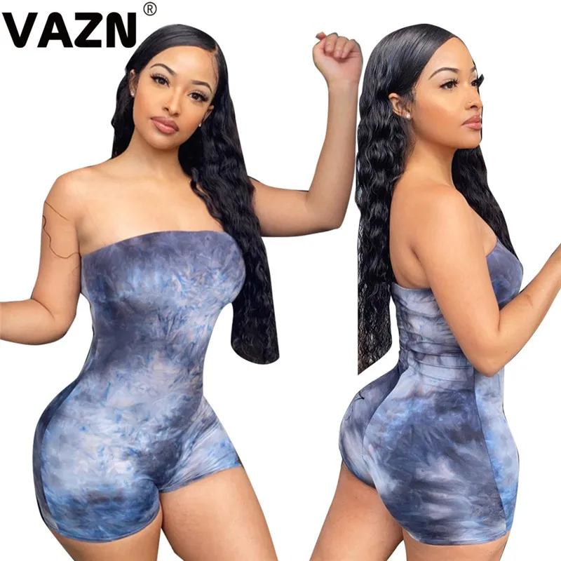 2020 женский спортивный комбинезон без бретелек и рукавов|Комбинезоны c шортами| |