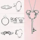 925 оригинальные брелоки, серьги, кольца, костюмы, модные ювелирные изделия, подходят для женщин