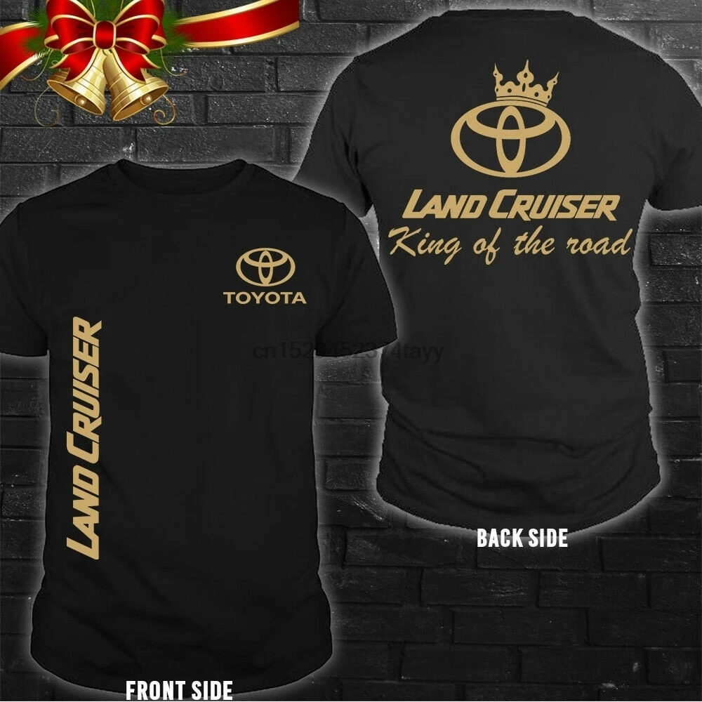 Classic Land Cruiser King Of The Road Men'S Cotton T-Shirt S To 3Xl