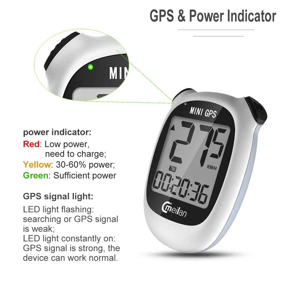 Аккумуляторный велосипедный мини компьютер M3 GPS беспроводной ЖК дисплей