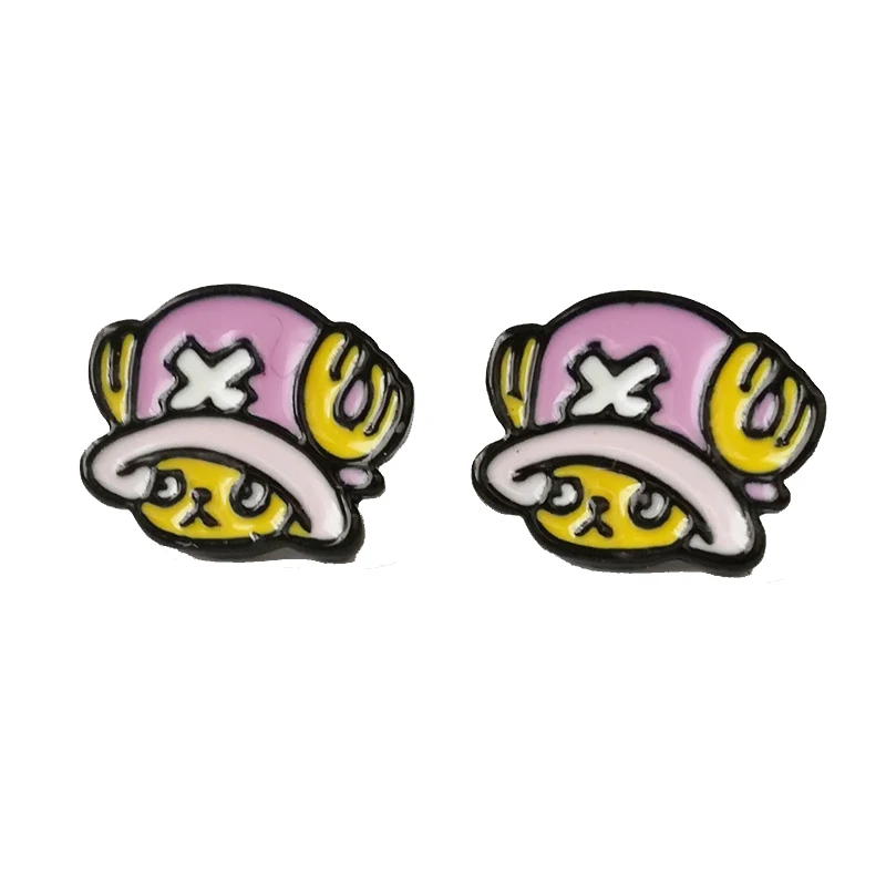 C313 Новое поступление Аниме пирсинг серьги-гвоздики для женщин модные ювелирные