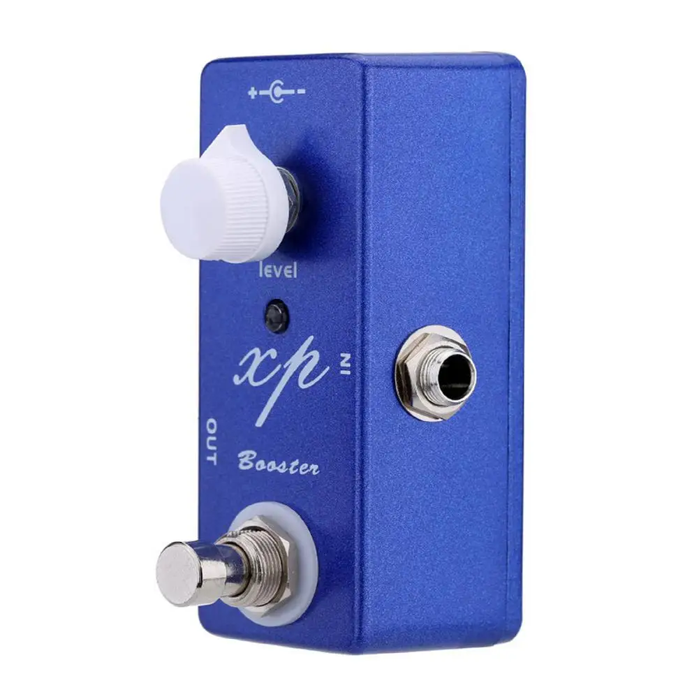 

New Mosky XP Bosster Guitar Effect Pedal Mini Single Mini Pedal Clean Booster with True Bypass Switching Guitar Accessories