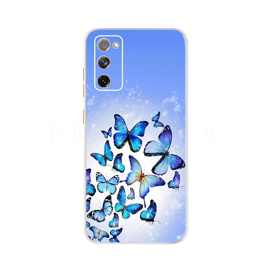 Чехол для Samsung Galaxy S20 FE S20FE мягкий силиконовый чехол с 3D принтом Fan Edition Lite