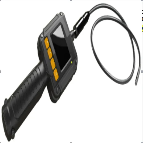 2 4 дюймовый портативный AV Портативный эндоскоп водонепроницаемый IP66 CMOS