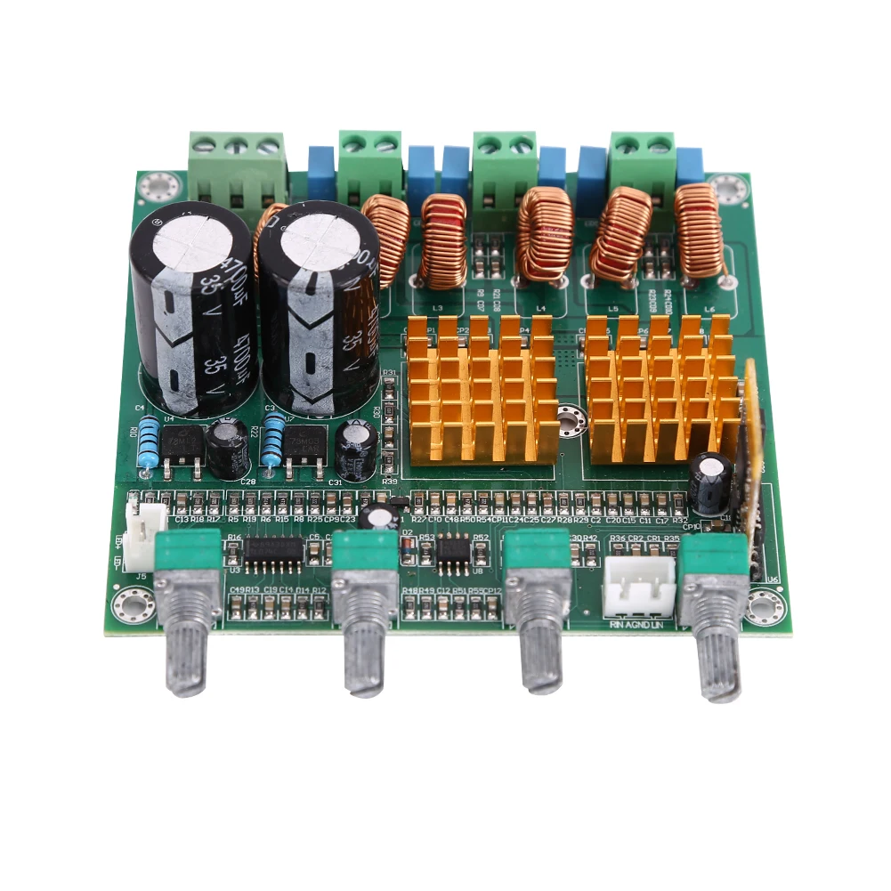 

2x50W+100W TDA2822M Digital Power Amplifier Board Class D 2.1-Channel Stereo Mega Bass Audio Power Amp Module