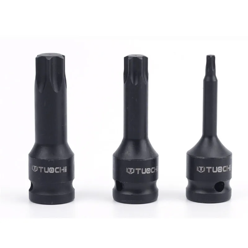 Звездообразные биты 1/2 дюйма розетка стандартной длины звездообразные для