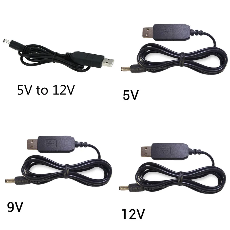 1 шт. м DC USB повышающий кабель от 5 В до 12 постоянного тока 9 модульный