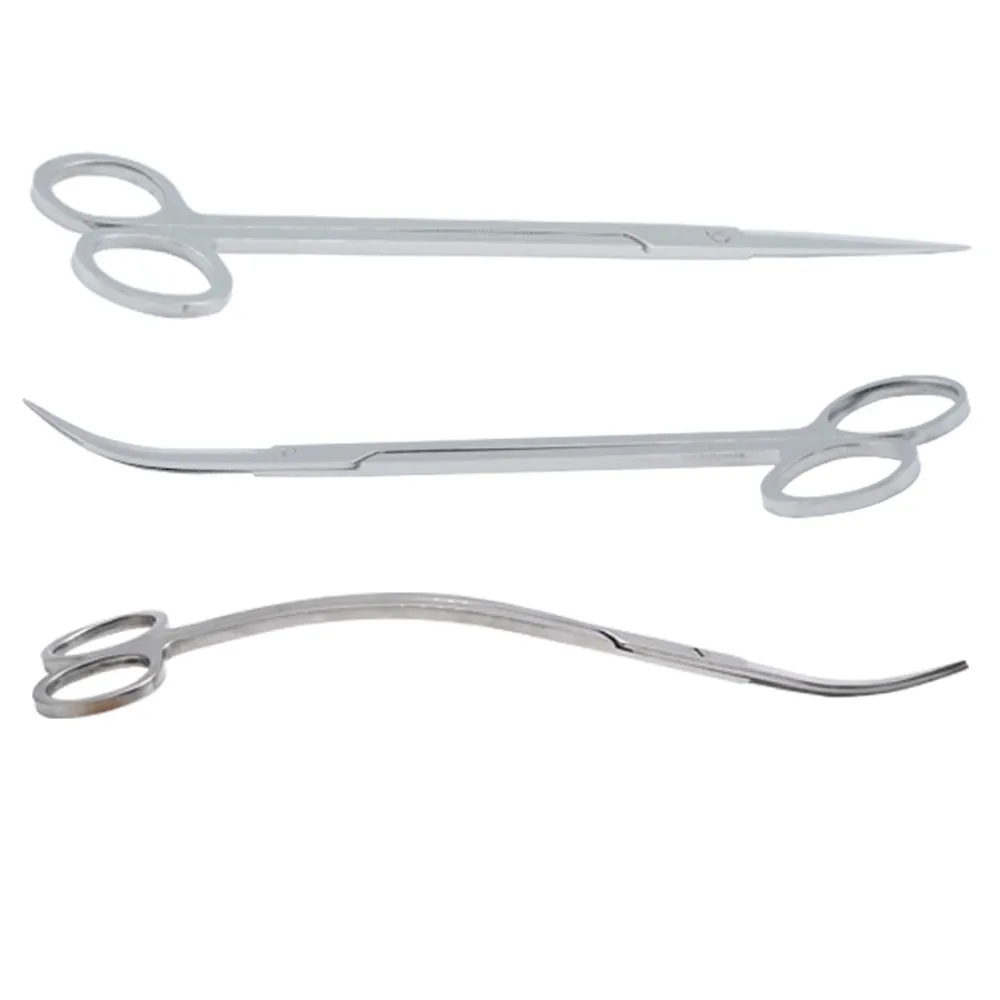 Набор инструментов для аквариума длинные Пинцеты и ножницы из нержавеющей стали