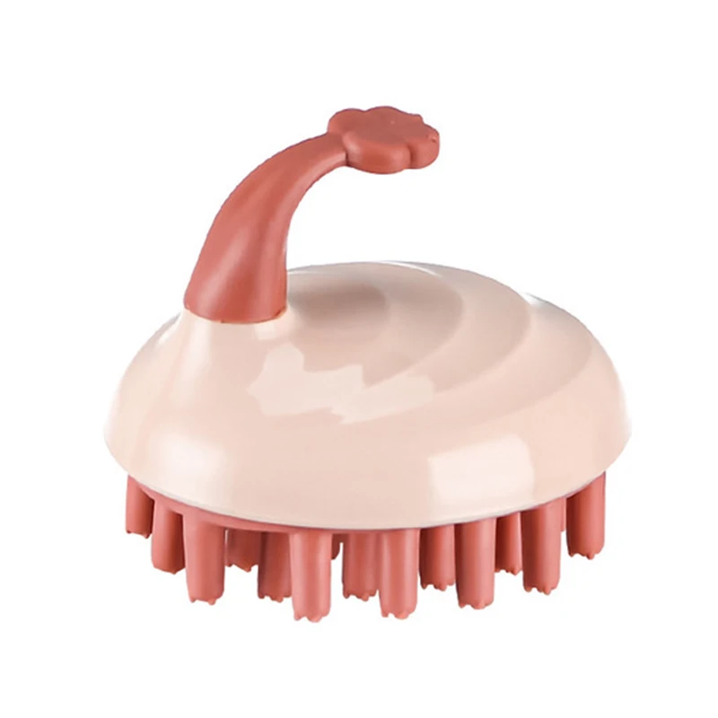 

1Pcs Multifunctional Shampoo Brush Handheld ABS Scalp Shampoo Massage Brush Shower Hair Comb Mini Head Meridian Massage Comb