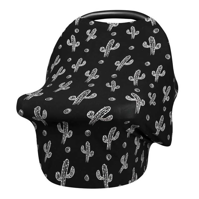 

Multi-Use Carseat Canopy Breastfeeding Nursing Cover Maternity Stretchy Privacy Scarf Baby Infant Shopping Cart Stroller Cloth