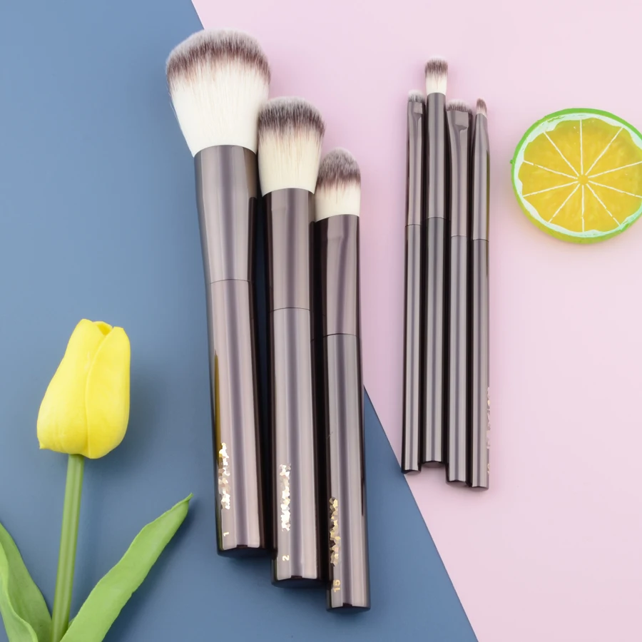 Высококачественные кисти для макияжа кисть пудры основы румян теней век Кисть