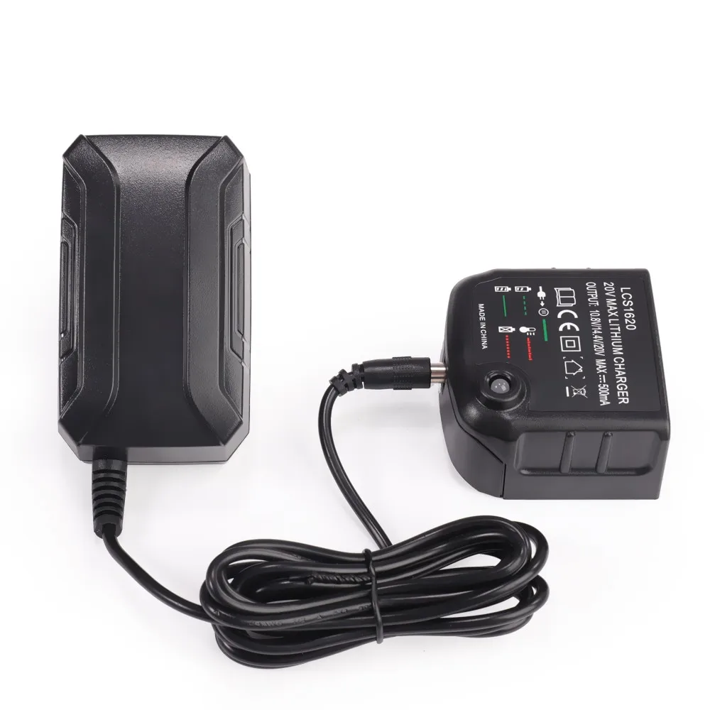 eu plug battery charger lithium ion adapter replacement for black decker lbxr20 lbxr20 ope lb20 lbx20 10 8v14 4v20v500ma free global shipping