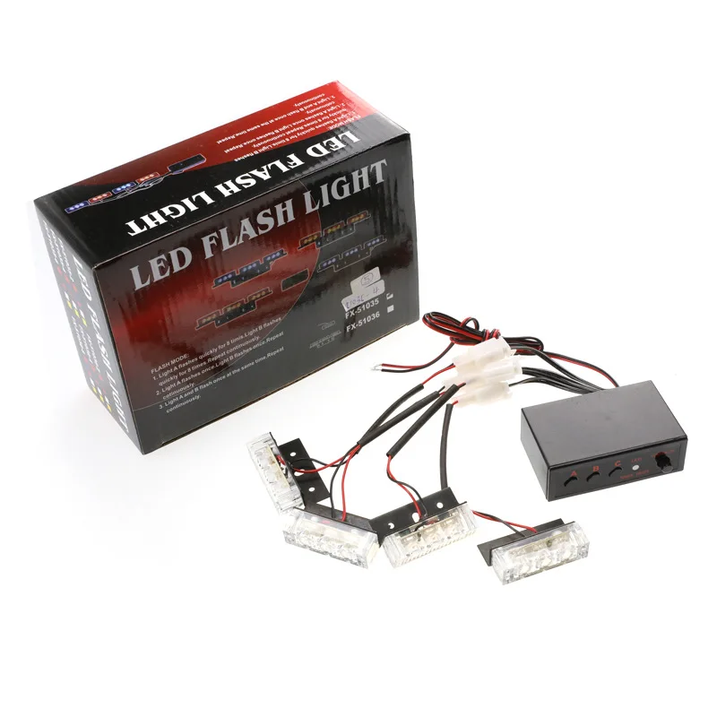 

Светодиодная панель X4 для автомобиля, мигасветодиодный светодиодная лампа, фонарь постоянного тока 12 В