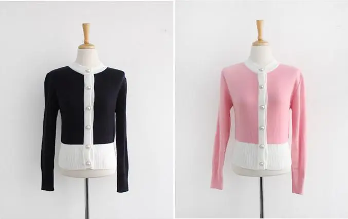 Женский трикотажный комплект из двух предметов элегантный осенне-зимний свитер