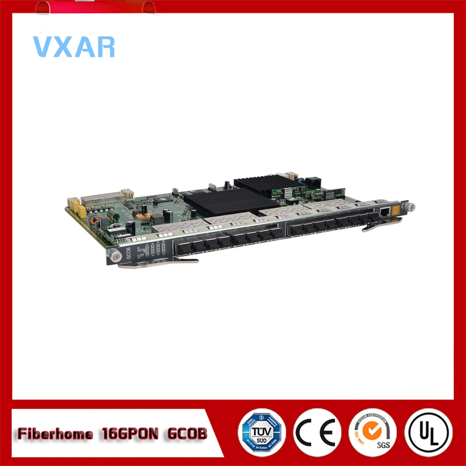 Fiberhome GPON сервисная плата карта GCOB с 16 портами SFP C+ модули