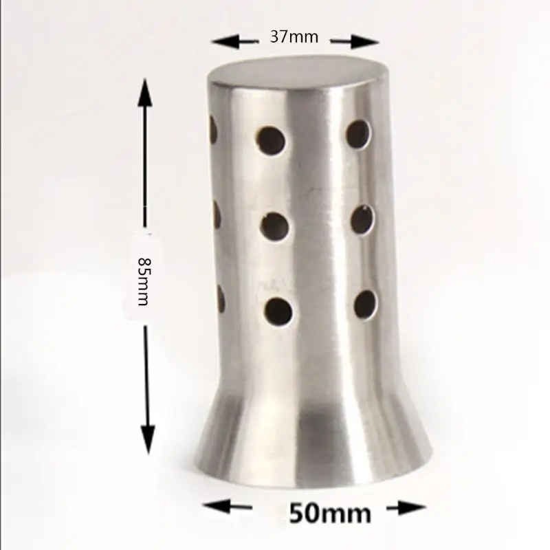 

Universal Stainless Steel 51mm Exhaust Pipe Muffler DB Killer Silencer for honda Kawasaki Suzuki Noise Eliminator