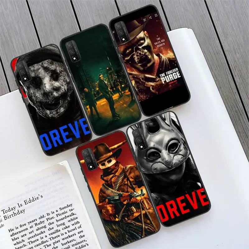 

The Forever Purge Phone Case For Samsung A01 A10 A02 A20 A31 A40 A50 S A52 A51 A70 A71 A80 A91 Cover Fundas Coque