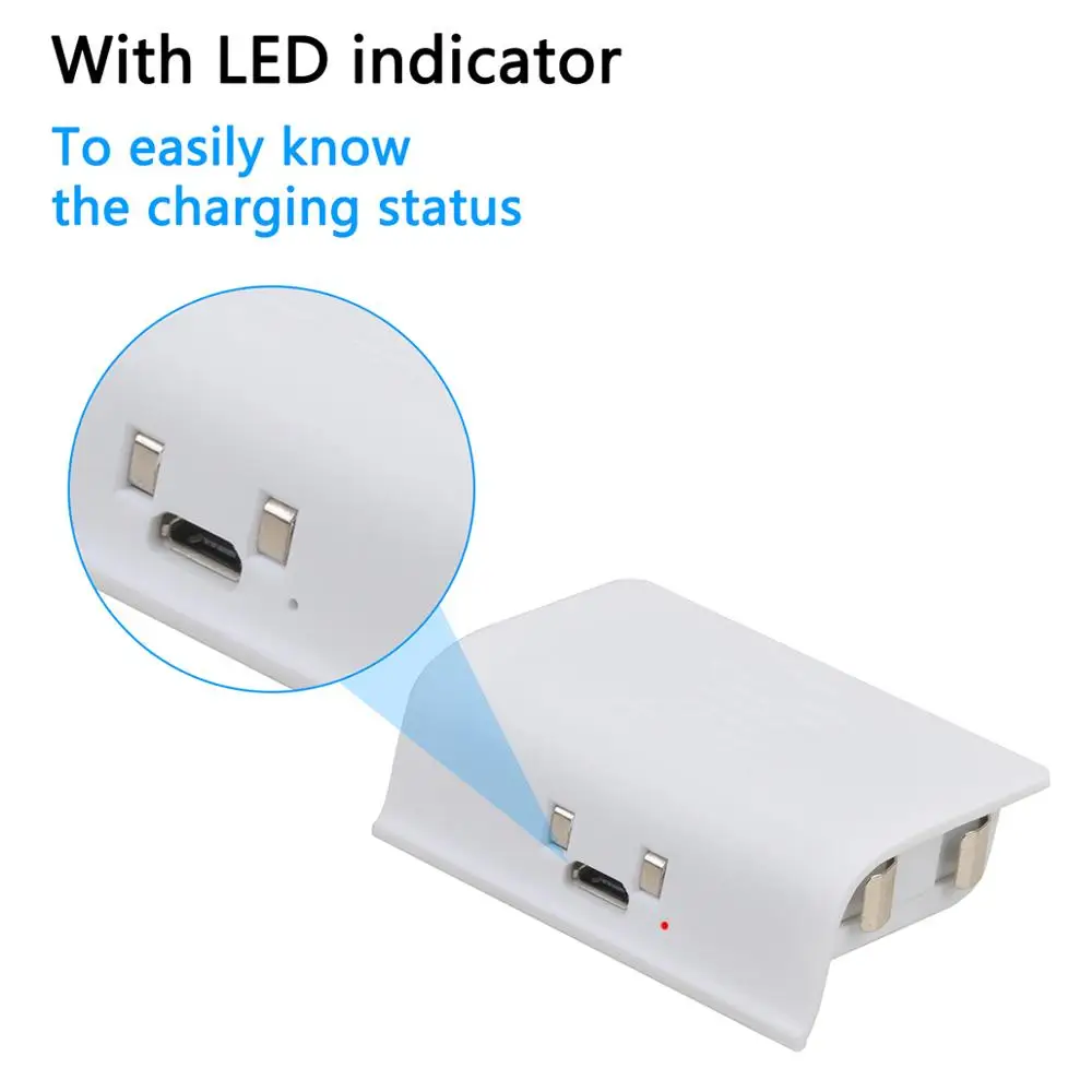 Аккумулятор 1100 мАч для Xbox One S X и Elite Wireless Controllerv