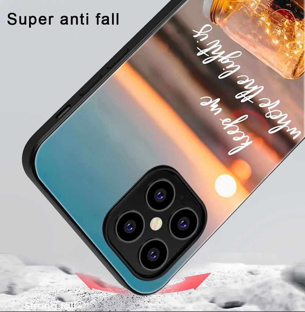 

Dusk Phone Case For iPhone 11 12 Pro Max mini XR X XS Max 7 8 6S Plus SE 2020 Phone Cases Soft TPU Black Cover Coque Funda Capa