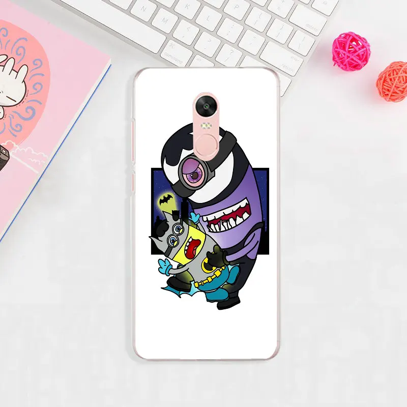 Желтый с персонажами Marvel Человек mi Юнион телефонные чехлы для Xiaomi Note 2 3 4 4C 4i 5 5S 5X6