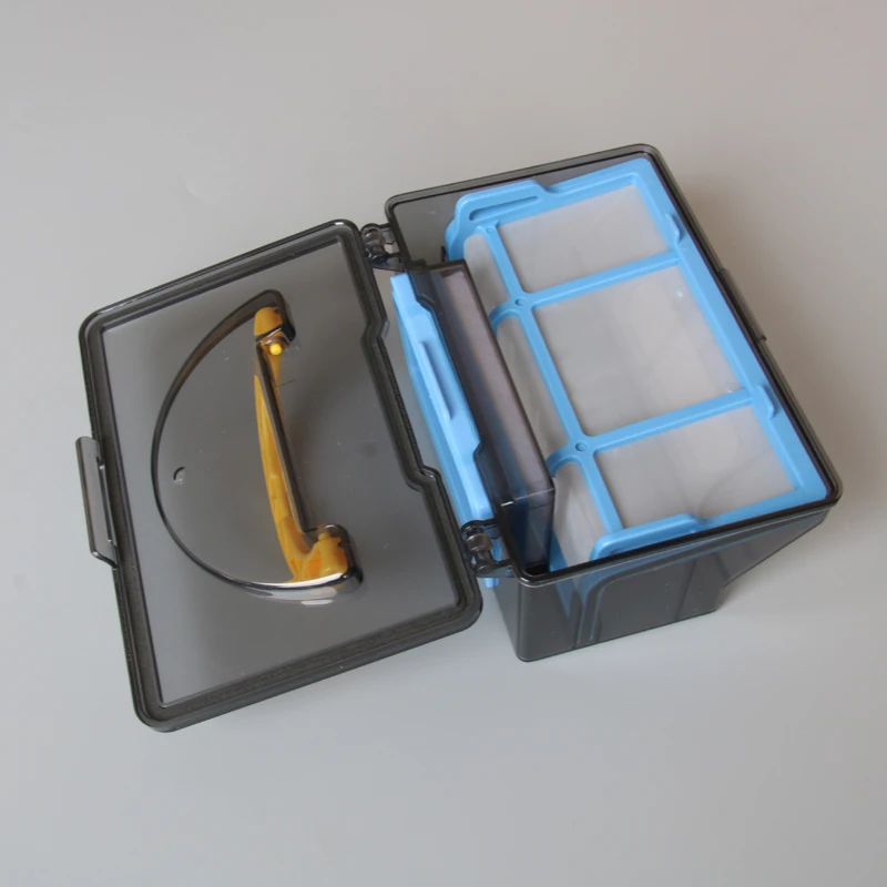 Original Dust Box for ilife v5s V3 v5 ilife v5s pro robot vacuum cleaner Parts with Hepa FilterX1+Efficient Hepa FilterX1