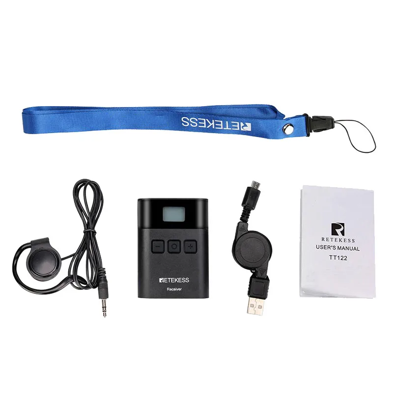 Беспроводной приемник для церкви Retekess TT122 система гида путешествий музейной