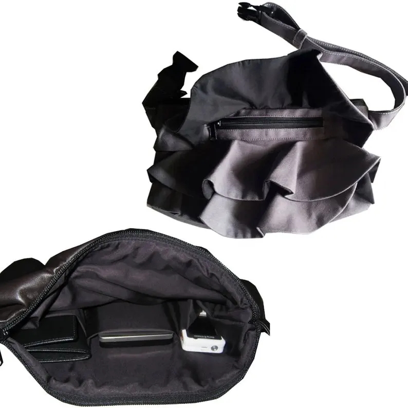 Холщовая поясная сумка для девочек модная мессенджер подарка на Рождество