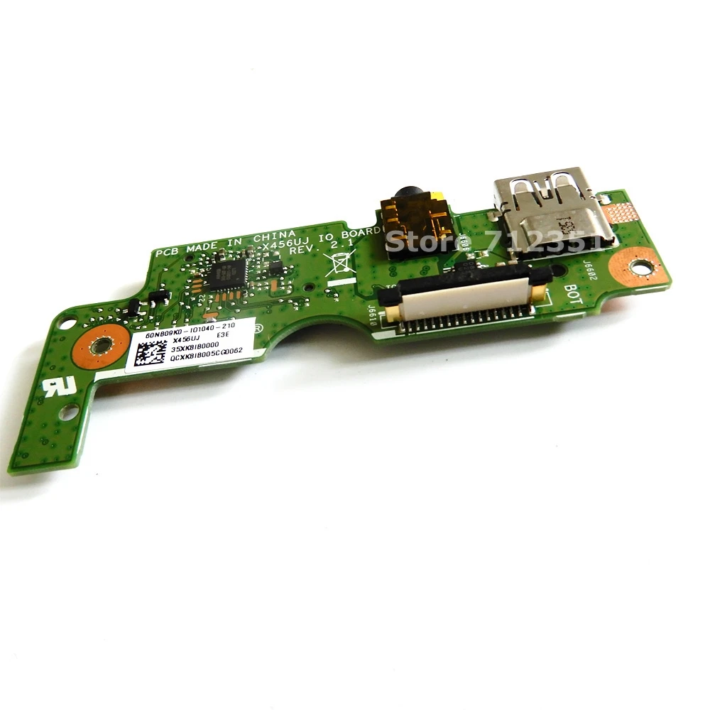 Плата ввода-вывода X456UJ для ASUS X456U X456UV X456UB X456UQ K456U A456U F456U R456U USB-разъем аудио SD-карты