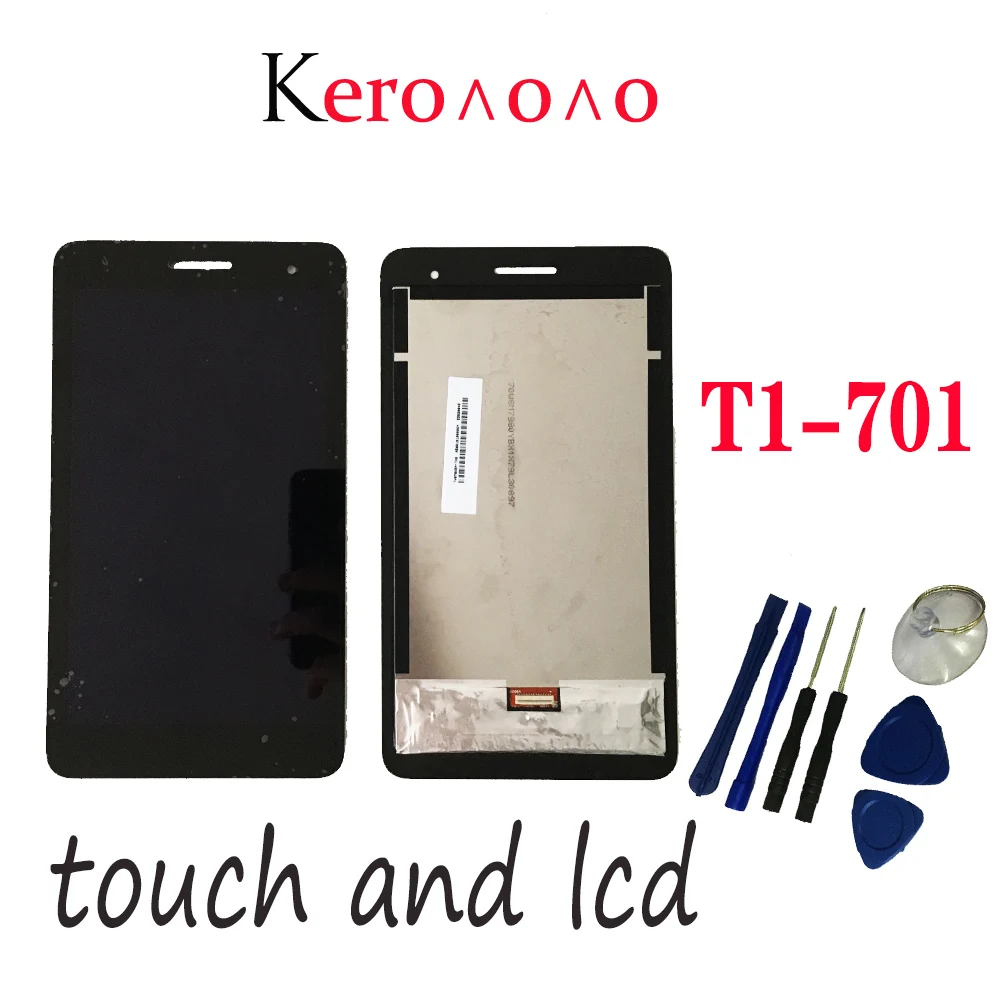ЖК-дисплей для HUAWEI MediaPad T1 7 0 701 701U 701UA T1-701 T1-701UA с сенсорным экраном и дигитайзером в