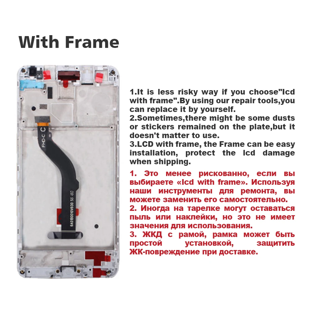 Huawei Original 6.21" Honor 10 Lite LCD Display Touch Screen Digitizer For Huawei Honor 10 Lite Display LCD Replacement Parts