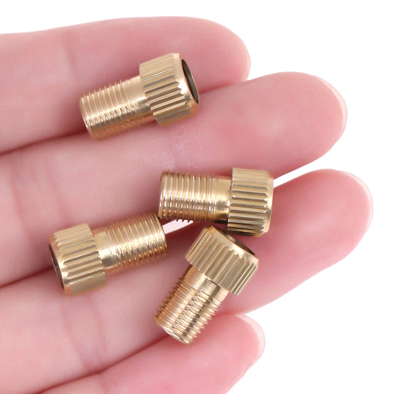 4Pcs/lot Converter Presta to Schrader Tube Pump Tool Bicycle Bike Tire Valve Adapter Cycling Accessories | Спорт и развлечения