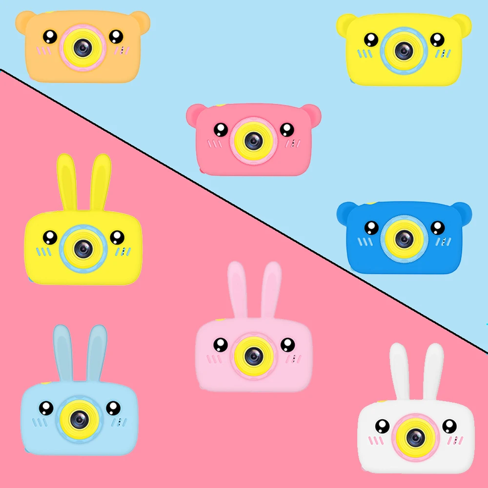 HD 1080P Мини Камера 2 дюймов Экран Дисплей Портативный цифрового видео с милым