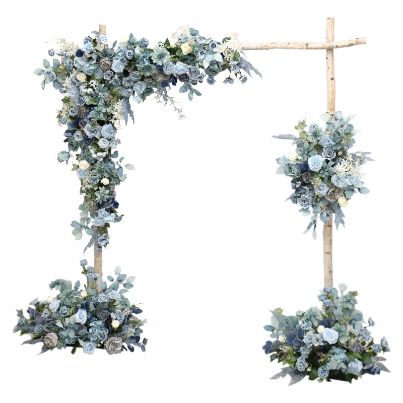 Свадебная АРКА угловой цветок устранение искусственных угловых цветов серая