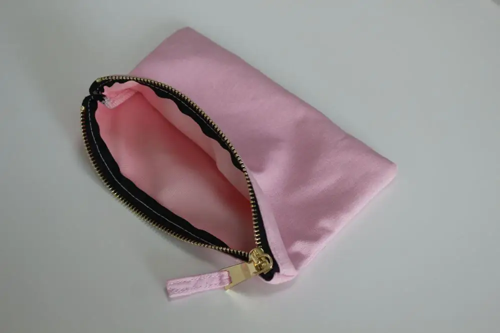 pink bag Персонализировать Любое Имя Монограмма Макияж косметичка-рукописный шрифт пользовательское имя косметичка-лучший друг подарок, подарки подружки невесты - Цвет: pink bag
