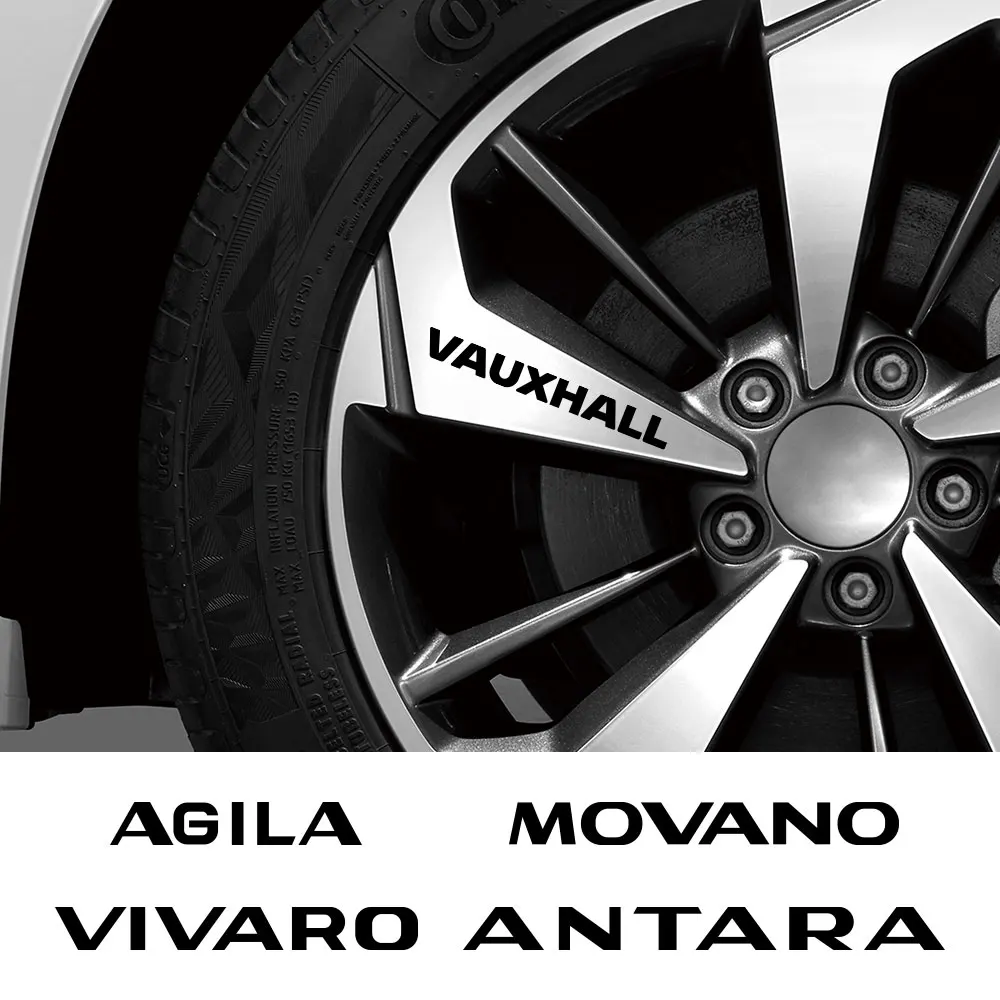 Для Opel Vauxhall Agila Antara Movano VXR8 Vivaro Авто Внешние аксессуары для стайлинга обода колеса автомобиля декоративные наклейки и наклейки