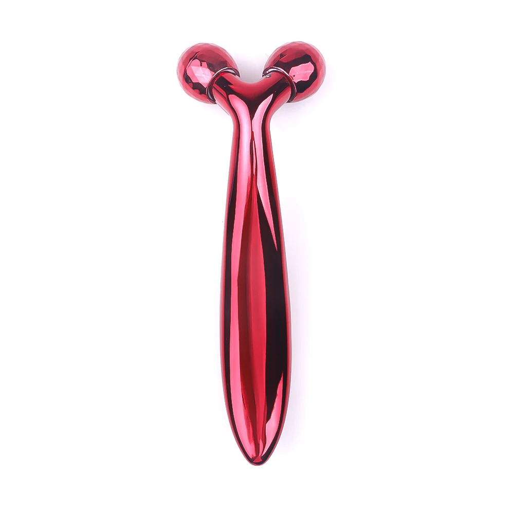

3D Roller Massager Y Shape 360 Rotate Thin Face Body Shaping Relaxation Lifting Wrinkle Remover Facial Massage Relaxation Tool