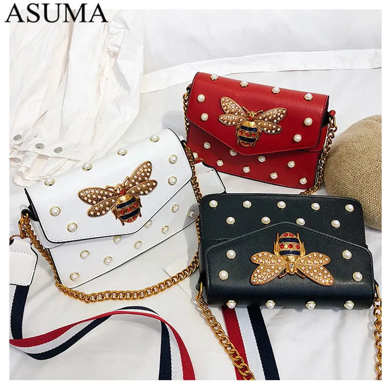 2019 брендовая дизайнерская женская сумка на плечо с цепью ремешке Дамские кожаные