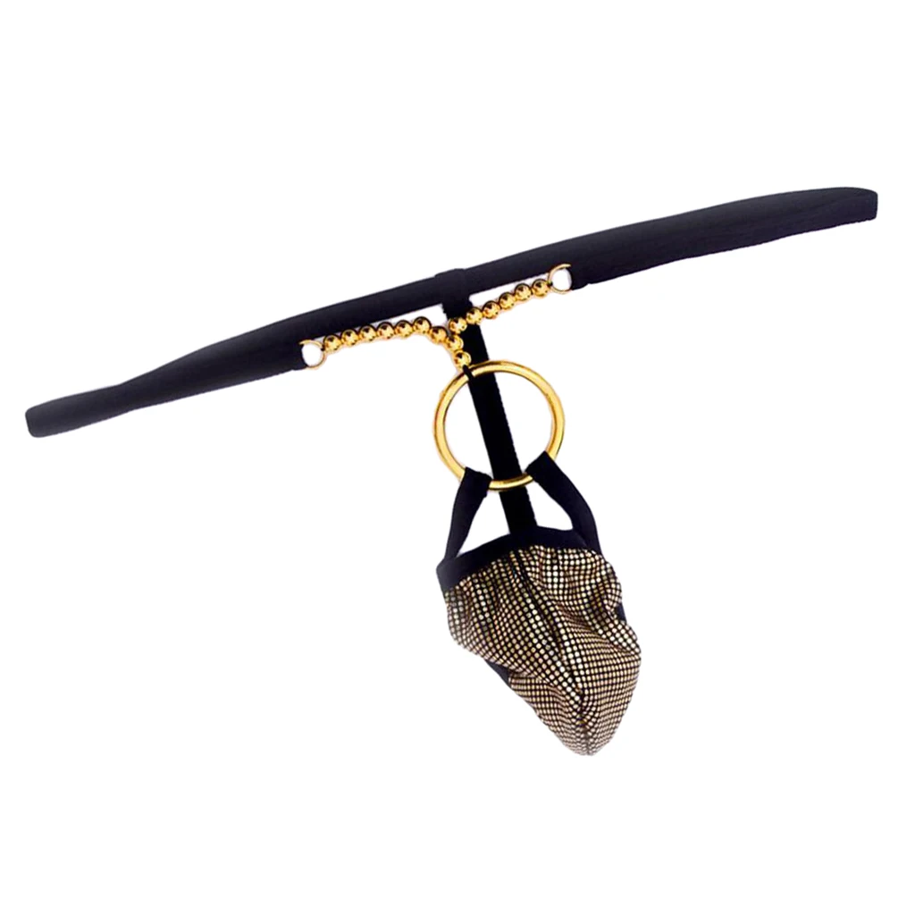 Мужские сексуальные эластичные прозрачные стринги трусы нижнее белье