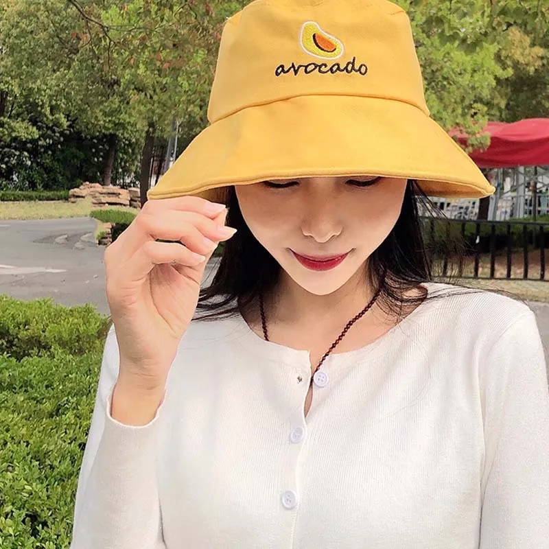 Корейская версия летней красивой шляпки в виде бассейна с вышивкой английском