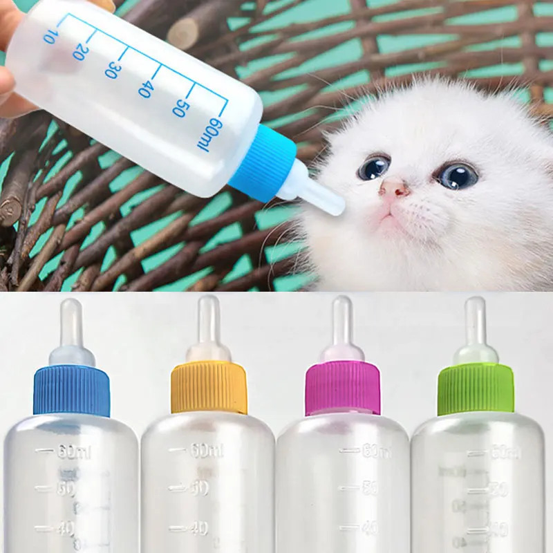 

Cat Feeding Bottle Convenient Dog Feeding Bottle Pet Feeding Bottle Silicone Feeding Bottle Universal Plastic Pet Supplies