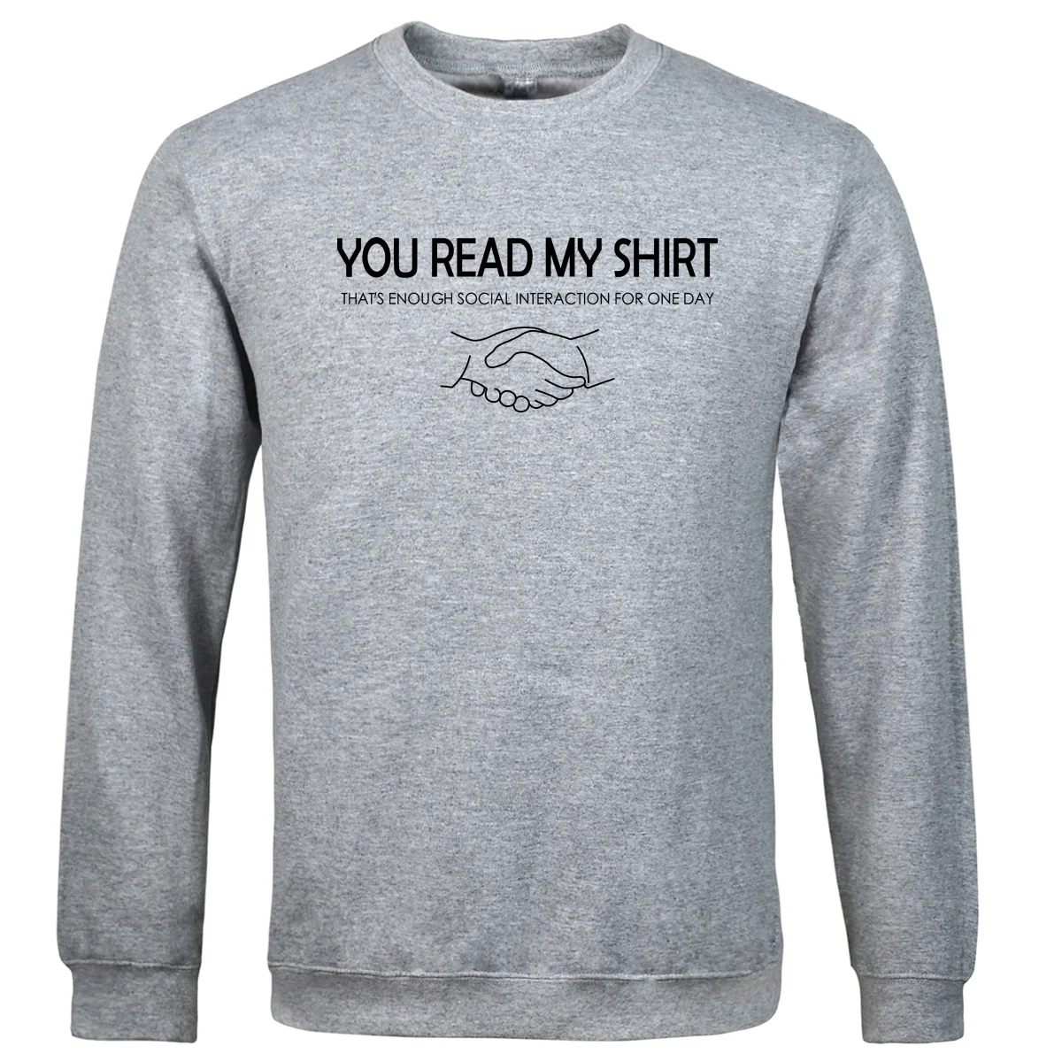 

Men's Trendy Printed Sweatshirt Loose Casual Fleece Pullover Hip Hop Streetwear