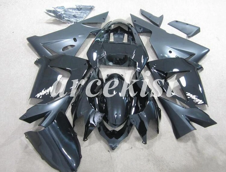 

Новый ABS мотоцикл Полный обтекатели комплект подходит для Kawasaki Ninja ZX10R 2004 2005 04 05 10R Обтекатель тела набор черный