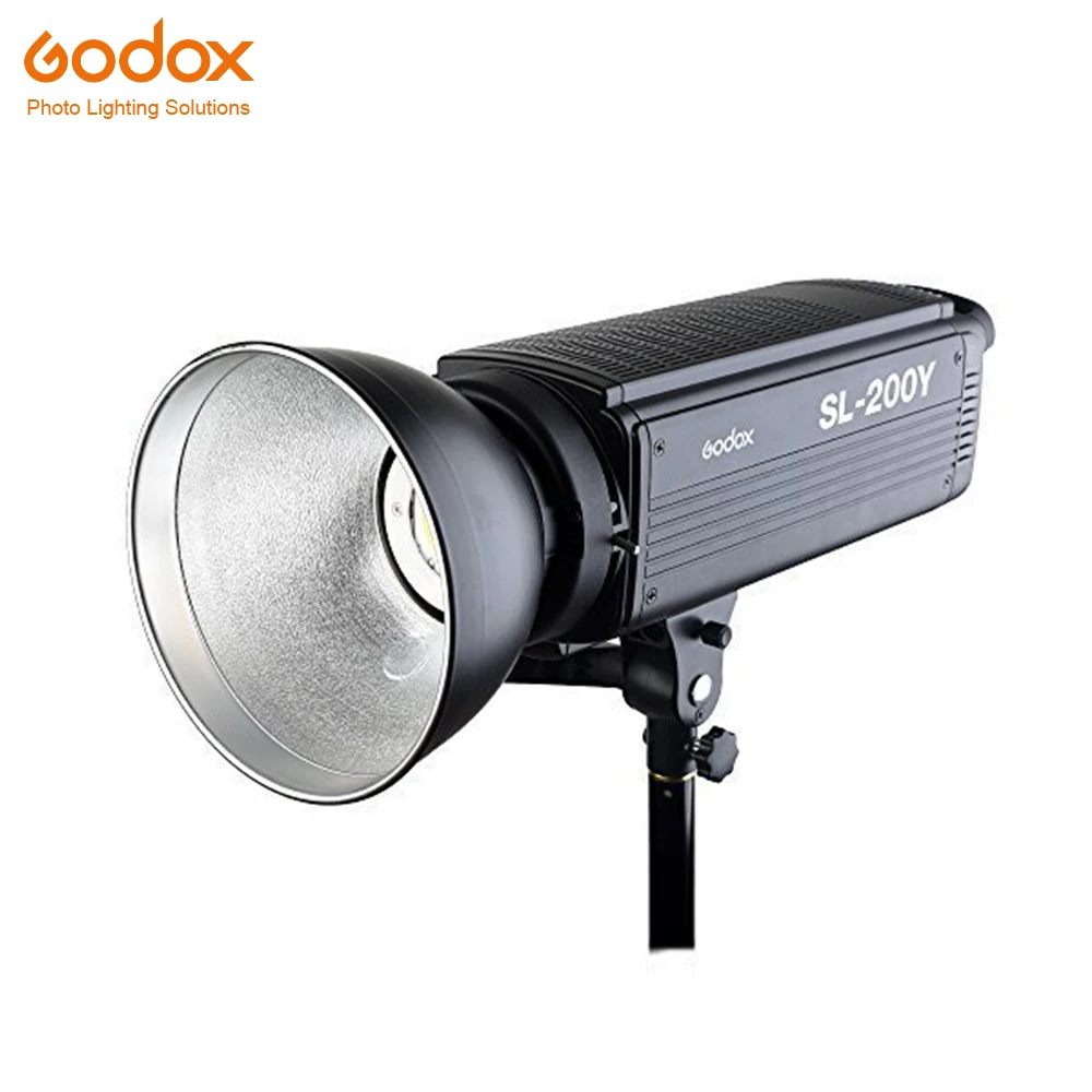 Godox SL-200W светодиодный видео светильник 5600K студийный наполнителя светильник фото светодиодный светильник Bowen белый светильник сборка версия для видеостудии